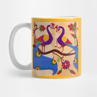 Peacock design Mug